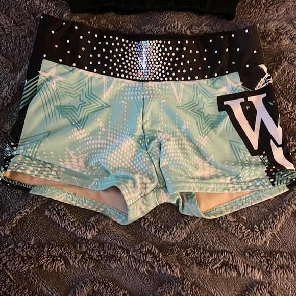 World Cup practice wear tank and shorts youth large sports bra is adult xs - Picture 3 of 14